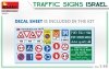 Miniart 35653 TRAFFIC SIGNS. ISRAEL 1/35
